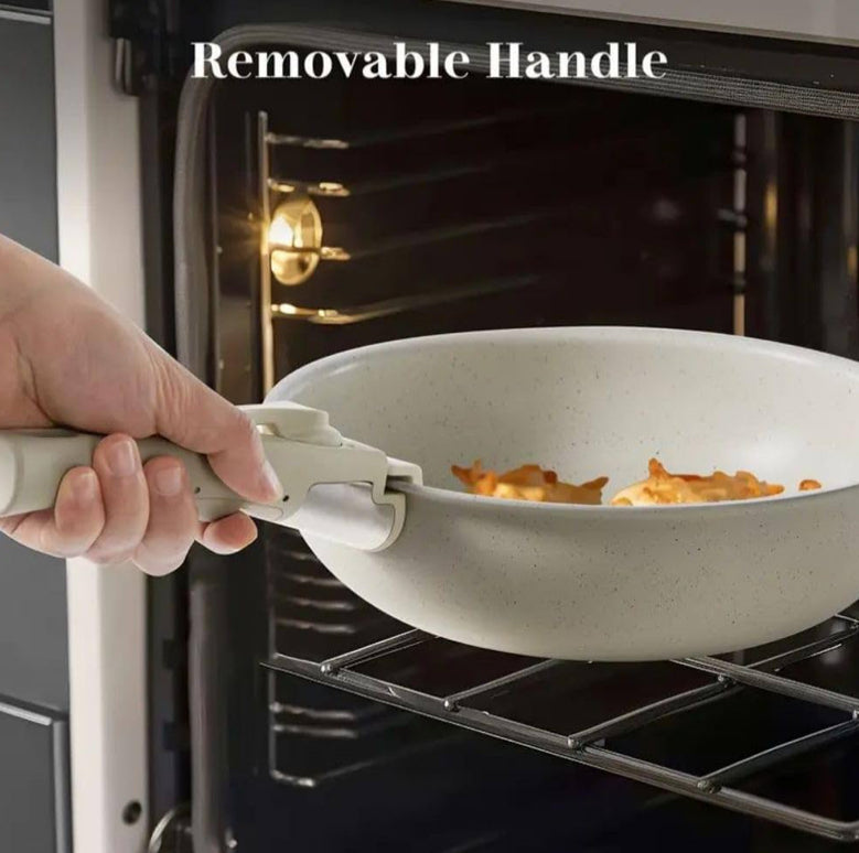 Set de Cocina 12 Piezas - Mango Desmontable